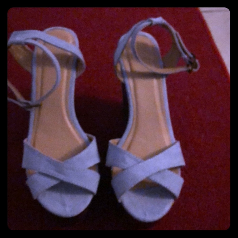 Powder Blue Fun Platforms